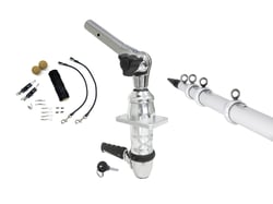 Picture of Tigress 88824 XD Top Mount Outrigger System 15' Telescoping Silver