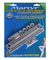 Picture of Martyr Anodes CMSZ90140KITA Suzuki Outboard Engine Anode Kit