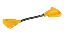 Picture of Camco 55175 RV PowerGrip Dogbone Adapter 50A Male to 30A Female 18 Inch