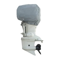 Picture of Carver Covers 70009S-11 Sun-DURA 25 HP Universal Outboard Motor Cover Grey
