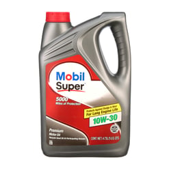 Picture of Mobil 124406 Super 10W-30 Premium Motor Oil 5 Quart (3-Pack)