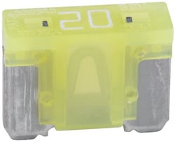 Picture of Bussmann BP/ATM20LP-RP 20 Amp Low Profile ATM Mini Blade Fuse