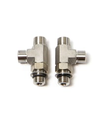 Picture of Seastar Solutions HF6006 ORB Fitting Vertical Tee 2-Pack