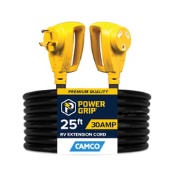Picture of Camco 55191 30 Amp 25 Foot RV Power Grip Extension Cord with Handles