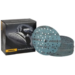 Picture of Mirka FY6MF040 Galaxy 6" Multi-Fit Grip Sanding Discs 40 Grit 50-Pack