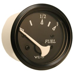 Picture of VDO Gauges 301-11802 Allentare Black Fuel Level Gauge 240-33 Ohm Marine