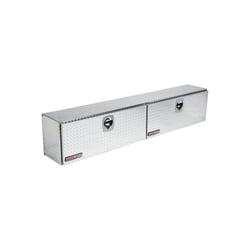 Picture of WeatherGuard 390002 Aluminum Hi-Side Truck Box 90" Clear Diamond Plate