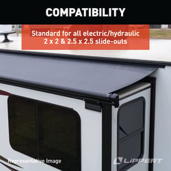 Picture of Lippert Components 277882 Replacement Wear Tab 0.58" Height 1.5" OD for RV Slide-Out Systems