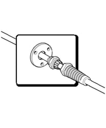 Picture of T-H Marine BSR1KDP Bulkhead Strain Relief Hose Kit for .250 to .485 OD Hose