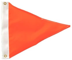 Picture of Monarch Mooring Whips PENNANT 12-Inch Orange Ski Flag