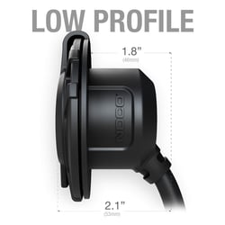 Picture of Noco Genius GCP2 Dual Port AC Charging Inlet with 18" Extension Cable