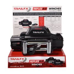 Picture of TrailFX REFLEX2DSP Countertop Winch Display Stand - Red Metal 21x12