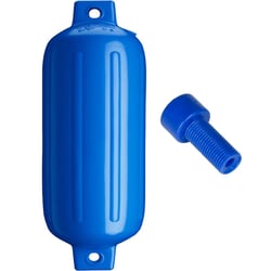 Picture of Polyform G-5-BLUE Twin Eye Boat Fender 8.8" x 26.8" Blue