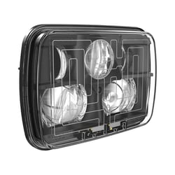 Picture of J.W. Speaker 0554481 8910 Evolution 2 LED Heated Headlight 5x7 Black