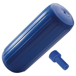 Picture of Polyform HTM-2-BLUE Boat Fender 8.5" x 20.5" Blue with Air Adapter