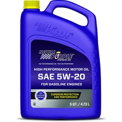 Royal Purple 51520 5W-20 High Performance Synthetic Motor Oil - 5 Quart — image 3