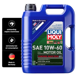 Picture of Liqui Moly 2024 Synthoil Race Tech GT1 10W-60 Fully Synthetic Motor Oil - 5 Liter