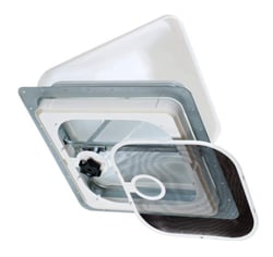 Picture of Vent Line By Dexter V2092SP-28 Manual RV Roof Vent 14-1/4" Birch White