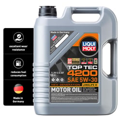Liqui Moly 2011 Top Tec 4200 5W-30 Synthetic Motor Oil - 5 Liter — image 5