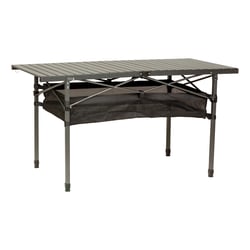 Picture of Lippert Components 2022122524 Big Bear Adjustable XL Camping Table with Mesh Shelf