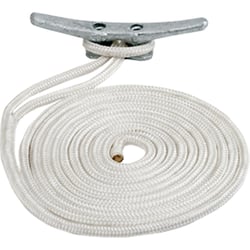 Picture of Sea-Dog Line 302112010BK-1 1/2" x 10' Black Double Braided Nylon Dock Line