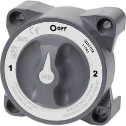 Picture of Blue Sea Systems 11003 Heavy Duty Battery Switch 3 Position with AFD 500A
