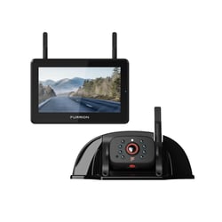 Picture of Furrion FOS5HTASF Vision S+ RV Backup Camera System 5" Monitor Rear Sharkfin Camera