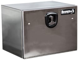 Picture of Buyers Products 1702650 Polished Stainless Steel Underbody Truck Tool Box with T-Handle Latch, 18 x 18 x 24 Inch