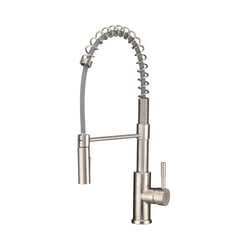 Picture of Dura Faucet DF-MK504SLK-SN RV Spring Coil Pull-Down Kitchen Faucet Satin Nickel