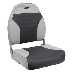 Picture of Wise Seating 8WD588PLS664 Mid Back Fishing Boat Seat Gray/Charcoal