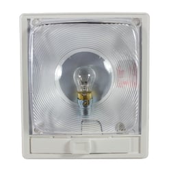 Picture of Arcon 11824 Economy Single Optic Porch Light Clear Lens 12V
