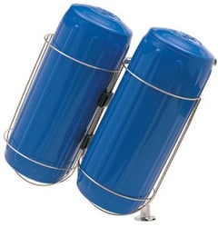 Picture of Polyform 28-785-655 12" Dual Fender Holder Kit Stainless Steel