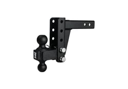 Picture of Bulletproof Hitches MD204 Adjustable Ball Mount 2" Receiver 4" Drop Rise 14000 lb