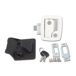 Picture of AP 013534 Bauer RV Entry Door Lock White Paddle Handle with Deadbolt