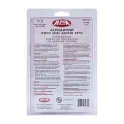 Picture of Lippert Components 862409 Alphabond TPO Roof Repair Tape 4" x 10' Black
