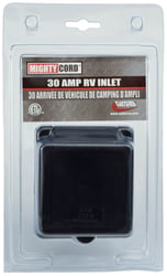 Picture of Valterra A1030INBKVP 30 Amp RV Power Inlet with Threaded Ring