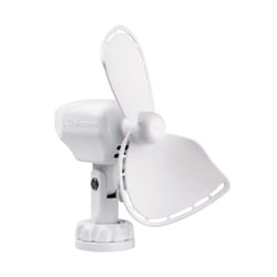 Picture of Caframo 747DCWCS Ultimate 12V 2-Speed 7" Marine Fan White with Lighter Plug