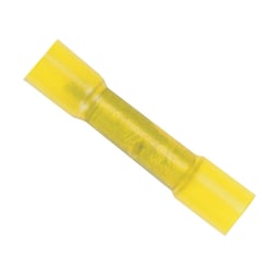 Picture of Ancor 309225 Heat Shrink Butt Connectors 12-10 AWG Yellow Marine Grade 25-Pack