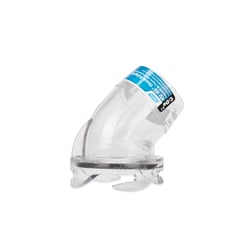 Picture of Camco 39432 45 Degree Clear Sewer Hose Adapter for RV Waste Systems