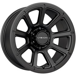 Picture of Vision Wheel 353VTH5665MB0 Turbine Trailer Wheel 15x6 Matte Black 5x4.5