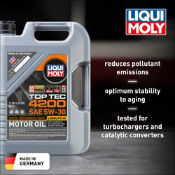 Liqui Moly 2011 Top Tec 4200 5W-30 Synthetic Motor Oil - 5 Liter — image 6