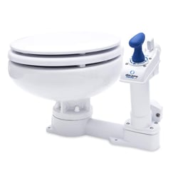 Picture of Albin 07-01-003 Manual Marine Toilet Compact Low Profile