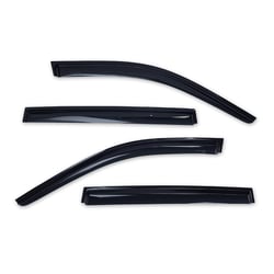 Picture of TrailFX 4334H Window Vent Visor Rain Guards 2022-2025 Jeep Grand Cherokee 4pc Smoke