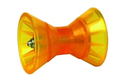 Picture of Tie Down Engineering 86143 3-Inch Amber PVC Bow Roller Assembly with End Bells