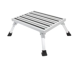 Picture of Camco 43677 Aluminum Platform Step Stool with Foldable Legs