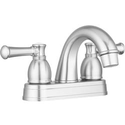 Picture of Dura Faucet DFPL620LSN Designer Arc Spout RV Lavatory Faucet Satin Nickel