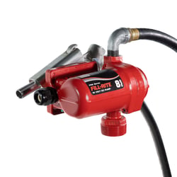 Picture of Fill-Rite FR8 12V Fuel Transfer Pump 8 GPM with Hose and Nozzle