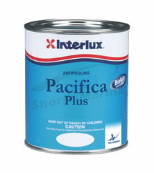 Picture of Interlux Paint YBB263/PT Pacifica Plus Ablative Antifouling Bottom Paint Black Pint