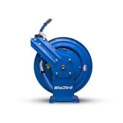 Picture of BluBird BBRDA3450 Dual Arm Air Hose Reel 3/4" x 50' Heavy Duty Steel
