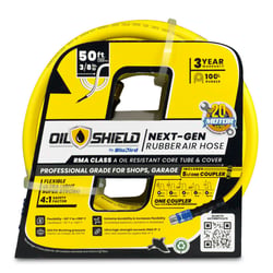 Picture of OilShield OS3850-5CP Rubber Air Hose 3/8" x 50' with 5-in-1 Coupler 300 PSI